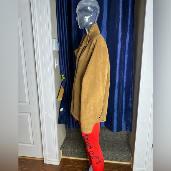 Faux suede jacket - Picture 3 of 7